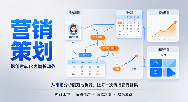 淇滨区营销策划